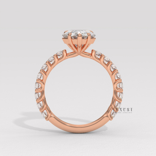 pear cut ring design
