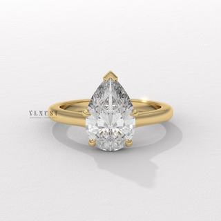 pear diamond ring elegant style