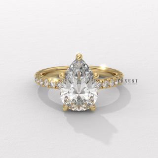 pear engagement ring