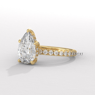 pear engagement ring setting