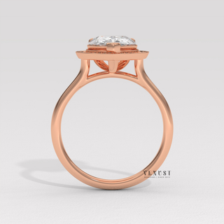 pear handmade ring