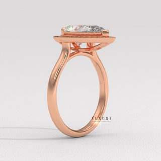 pear sparkle ring