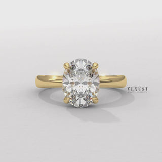 solitaire oval moissanite ring, solitaire oval engagement ring, solitaire oval diamond ring, solitaire oval moissanite ring