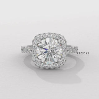 sparkle aesthetic ring, shining engagement ring