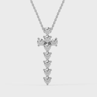 Round Cut Diamond Gracie Moissanite Necklace