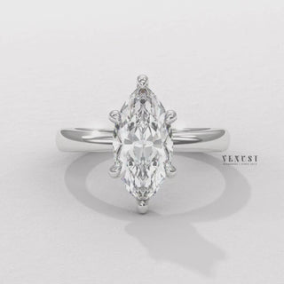 marquise solitaire diamond ring, marquise diamond solitaire engagement ring