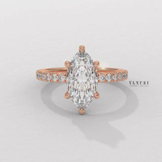 marquise handmade ring