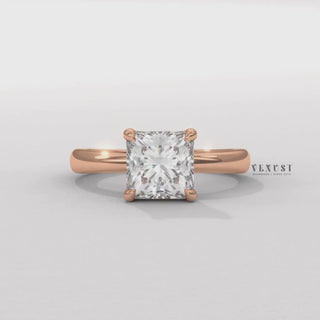 princess solitaire diamond ring, princess solitaire engagement ring, princess solitaire diamond ring, princess solitaire moissanite ring, princess solitaire engagement ring for women