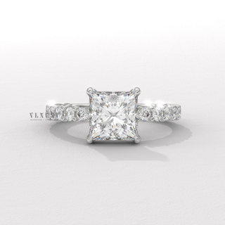 princess cut ring ideas
