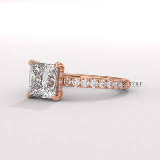 princess diamond alternative ring