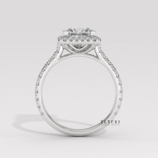 princess halo ring popular design 2026, princess halo ring viral jewelry