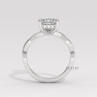princess infinity ring yellow gold
