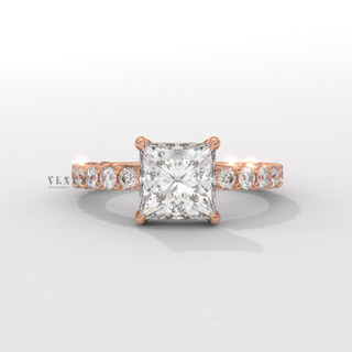 princess ring luxury style
