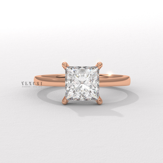 princess ring modern bride
