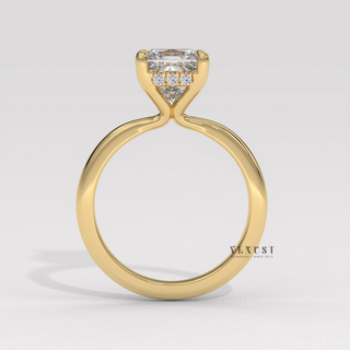 princess solitaire timeless ring