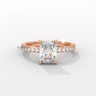 radiant cut engagement ring, radiant diamond ring