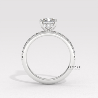 radiant cut engagement ring USA
