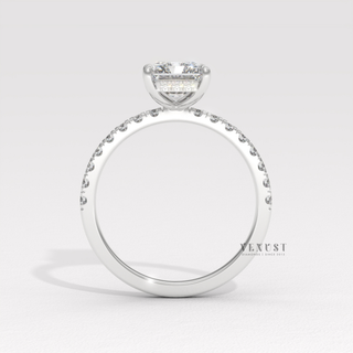 radiant sparkle ring
diamond accent band
radiant bridal ring
luxury diamond band