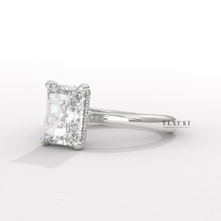 radiant solitaire premium ring for women
radiant solitaire fine jewelry ring for women