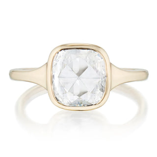 rose cut cushion engagement ring
cushion engagement ring 
cushion cut diamond engagement ring 
cushion cur ring 
rose cut ring 