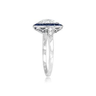 rose cut moissanite