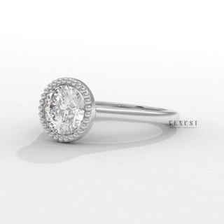 round bezel ring modern design