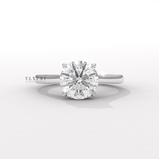 round cathedral hidden halo ring
round hidden halo cathedral engagement ring
round cut cathedral hidden halo ring