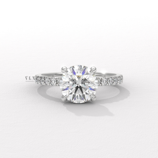 round pave engagement ring
round diamond pave ring
round engagement ring
pave engagement ring
round cut ring
diamond pave ring