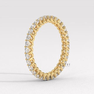 round diamond anniversary band
full eternity round diamond band
half eternity round diamond band