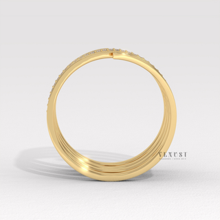 round diamond ring stack ideas