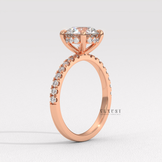 round diamond ring trending in USA
