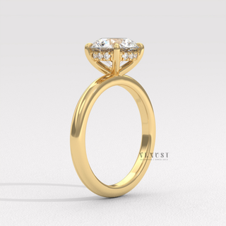 round engagement ring hidden halo
classic round hidden halo ring
hidden halo round cut diamond ring
round solitaire engagement ring