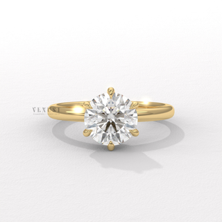 round diamond solitaire ring
round cut engagement ring
solitaire diamond ring
round moissanite solitaire ring