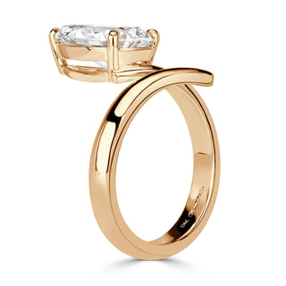 moissanite diamond ring
