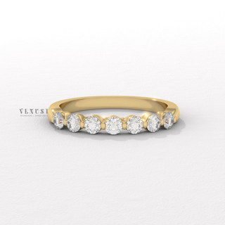 round diamond band
