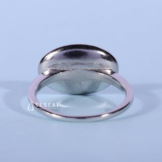 0.50CT Round Cut Moissanite Diamond Engagement Ring