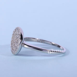 0.50CT Round Cut Moissanite Diamond Engagement Ring