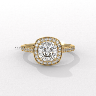 high sparkle diamond ring,luxurious engagement ring