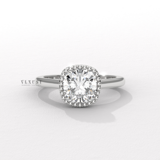 unique bezel engagement ring