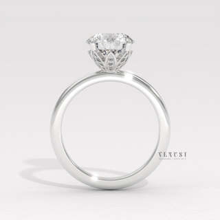 unique solitaire engagement ring