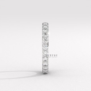 wedding band stacking ideas round diamond
