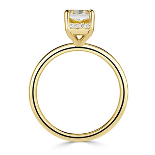 yellow diamond engagement ring
ring 
radiant ring 
radiant cut ring 
radiant engagment ring 
hidden halo ring 